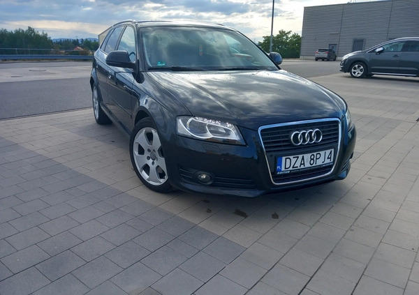 Audi A3 cena 29950 przebieg: 220500, rok produkcji 2008 z Skalbmierz małe 56
